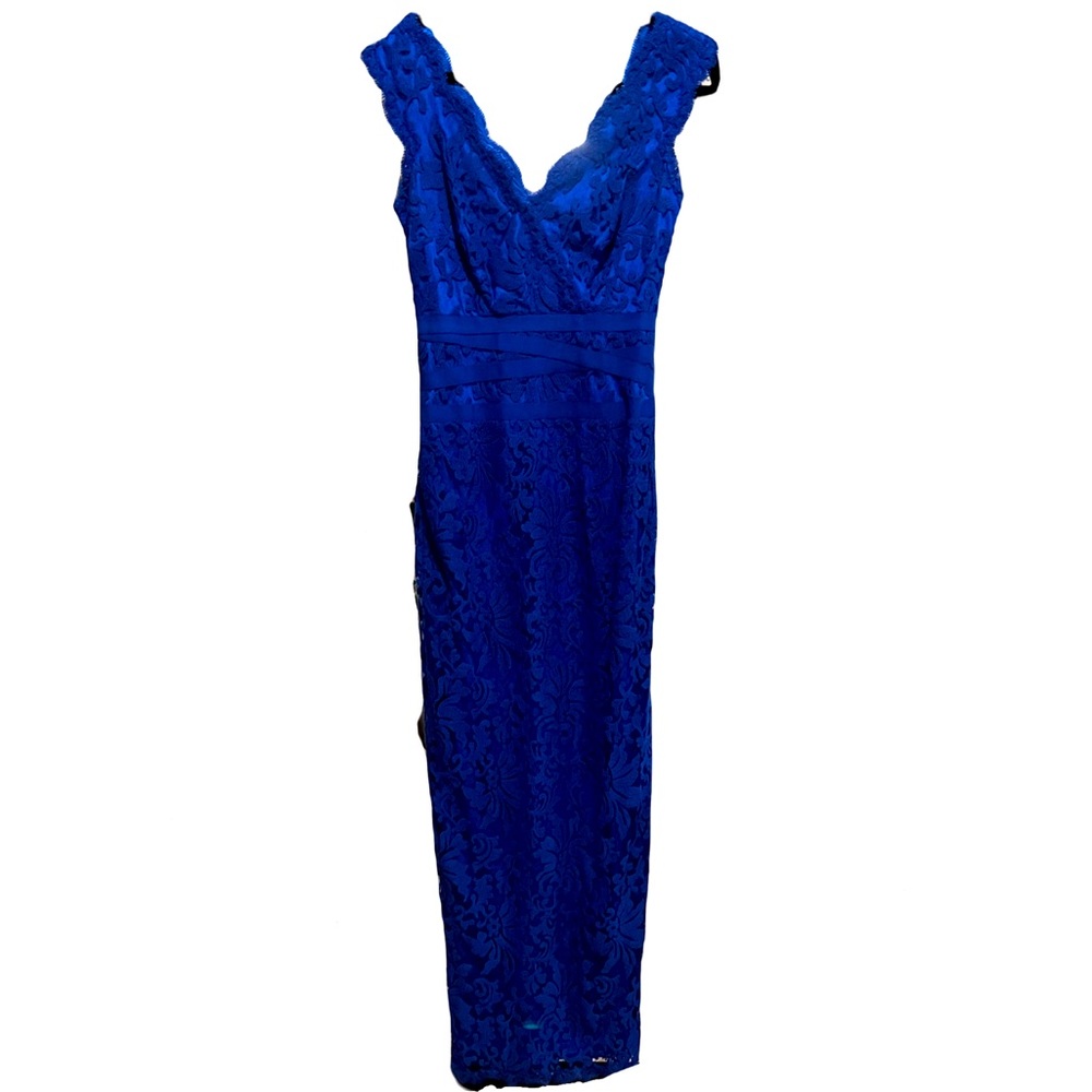 Tadashi Shoji Royal Blue short sleeve